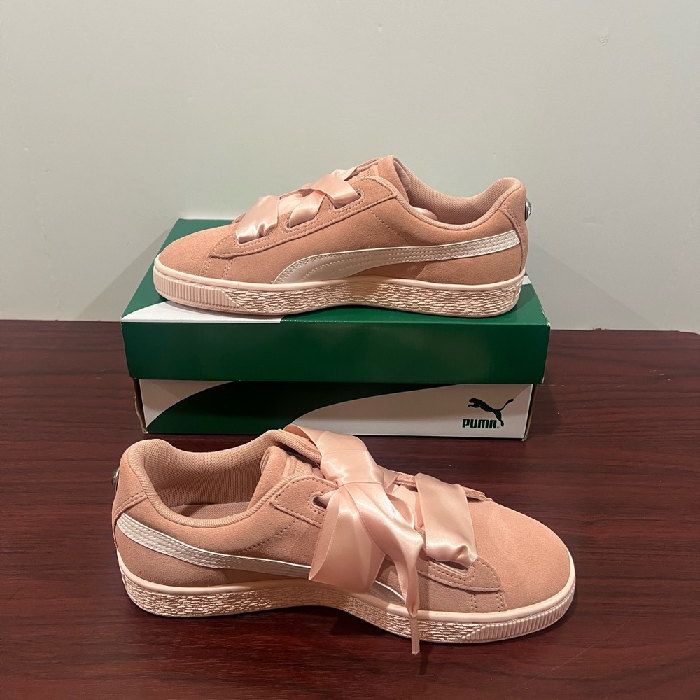 Puma, Suede Heart Jewel, 365138 01, Pink - Picture 4 of 13